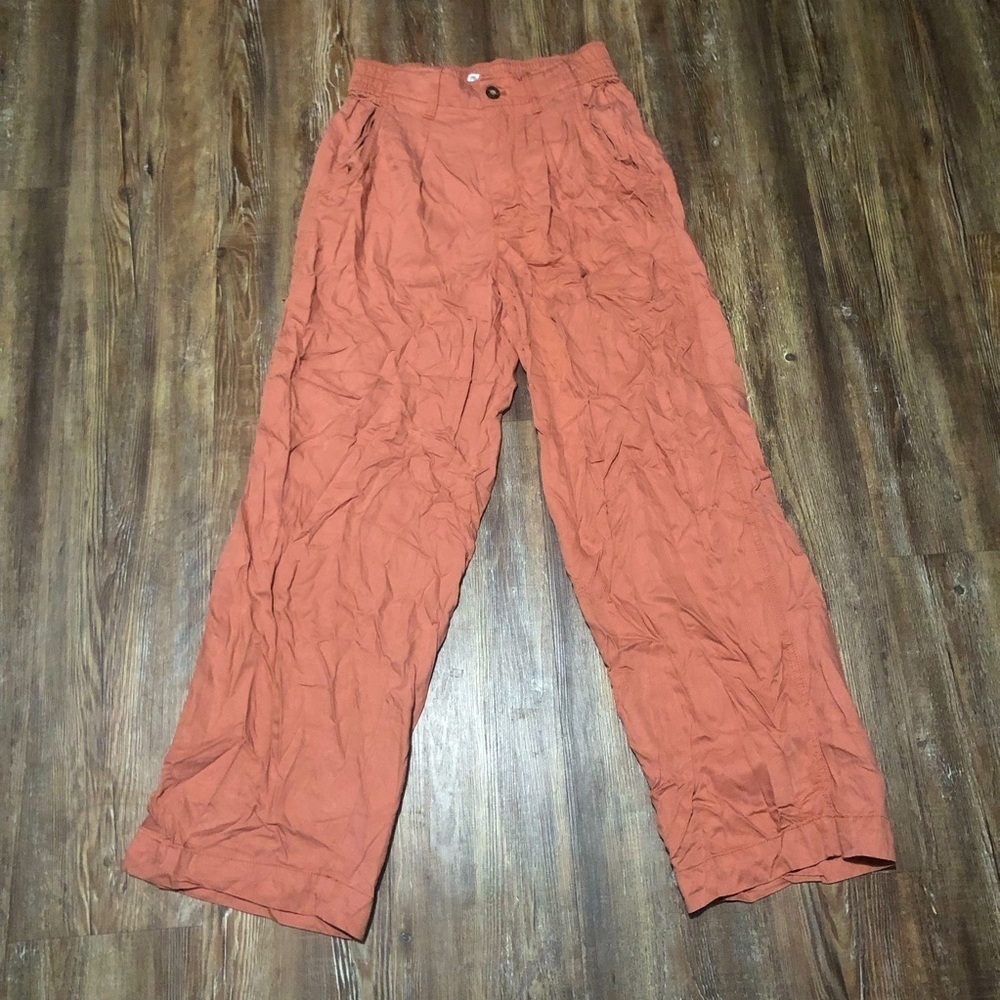 Madewell Pants Women's 2 Neale Straight Leg Pull On High Rise Summer Wear